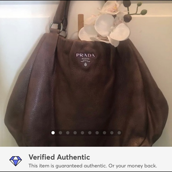 prada taupe bag